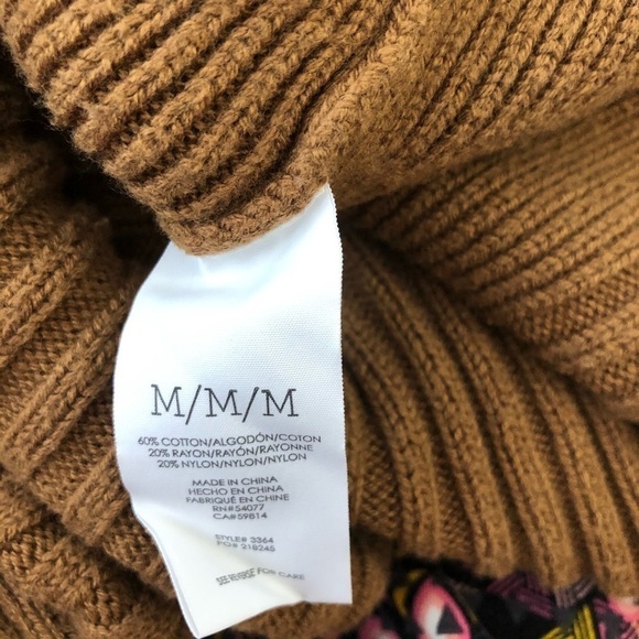 Cabi Luna Pullover Sweater Boxy Brown - Picture 3 of 5